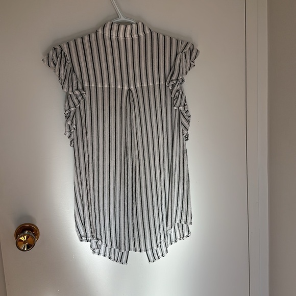 Maeve Anthropologie Fairhope Stripe Down - Picture 2 of 2